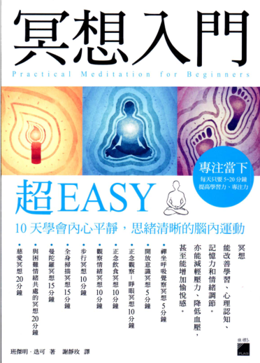 《冥想入门超EASY》10天学会内心平静，思绪清晰的脑内运动  PDF电子书下载